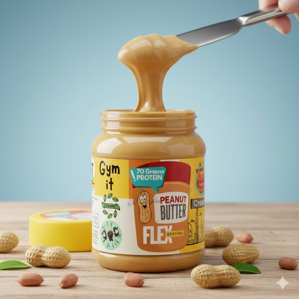 Peanut Butter Flex Spread (Honey/Creamy)