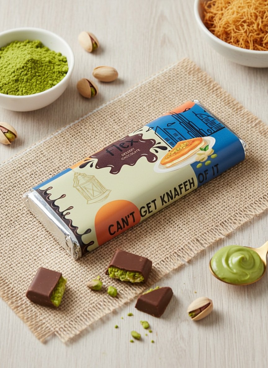 Pistachio kunafa milk dubai viral