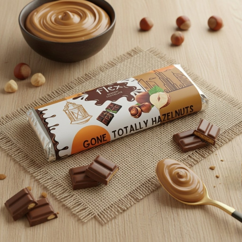 Gone Totally Hazelnuts - Milk Chocolate 60 Grams