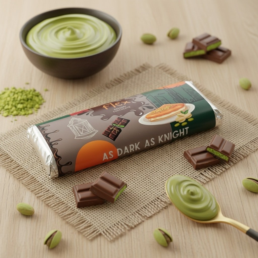 Cant Get Kunafa Of It - Kunafa Pistachio Dark 60 Grams