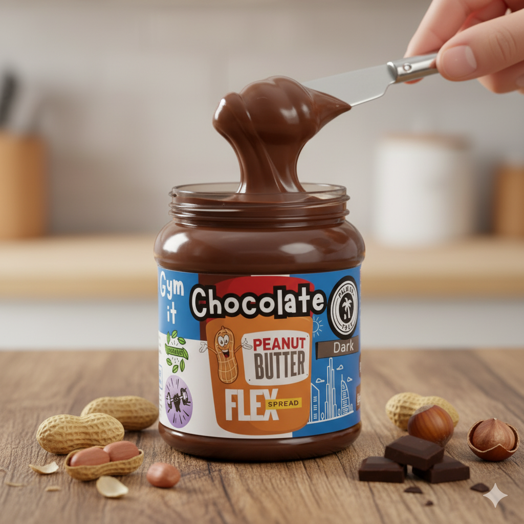 Dark Callebaut Chocolate Peanut Butter Spread - Image 2