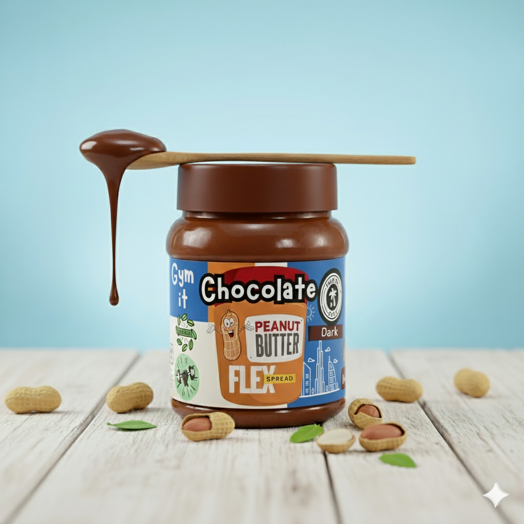 Dark Callebaut Chocolate Peanut Butter Spread